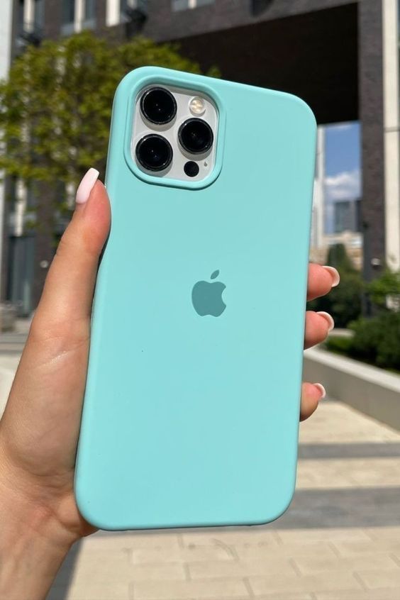 iPhone Original Liquid Silicone Phone Case (Turquoise Green)