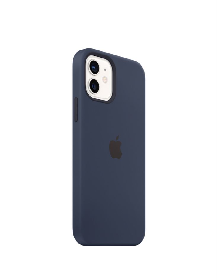 iPhone Original Liquid Silicone Phone Case (Navy Blue)