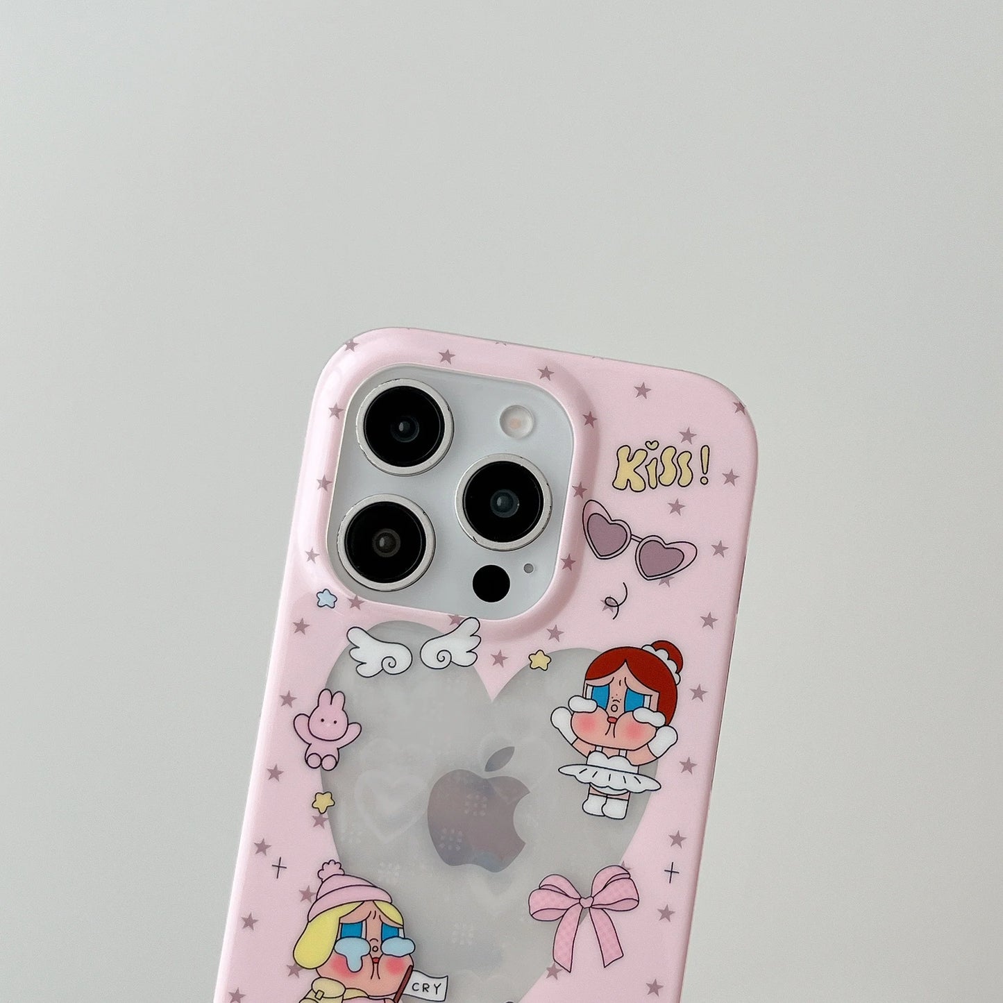 Crybaby Heart Pastel Pink Design Phone Case