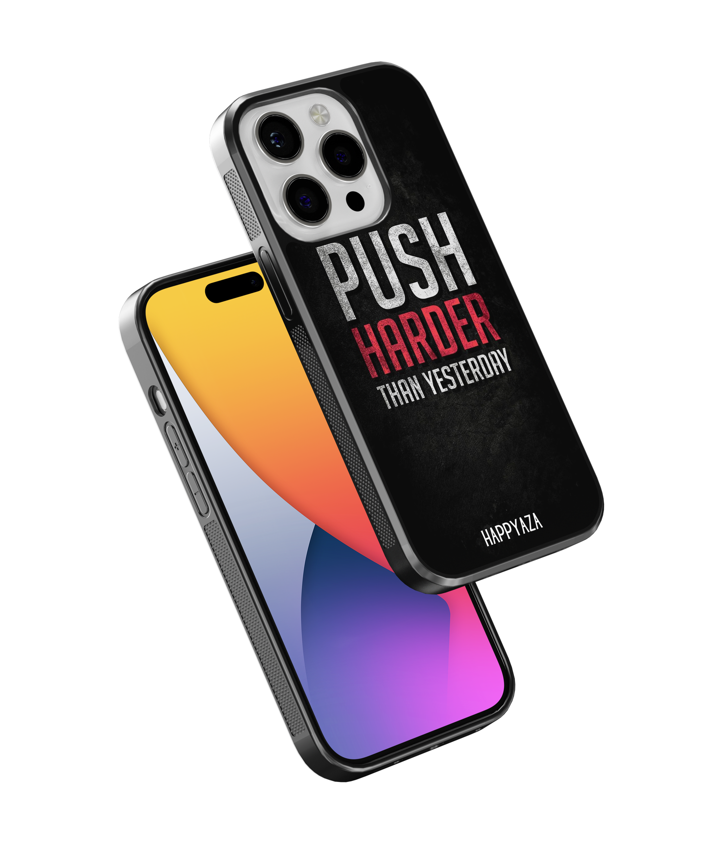 Push Harder Than Yesterday Designer Phone Case