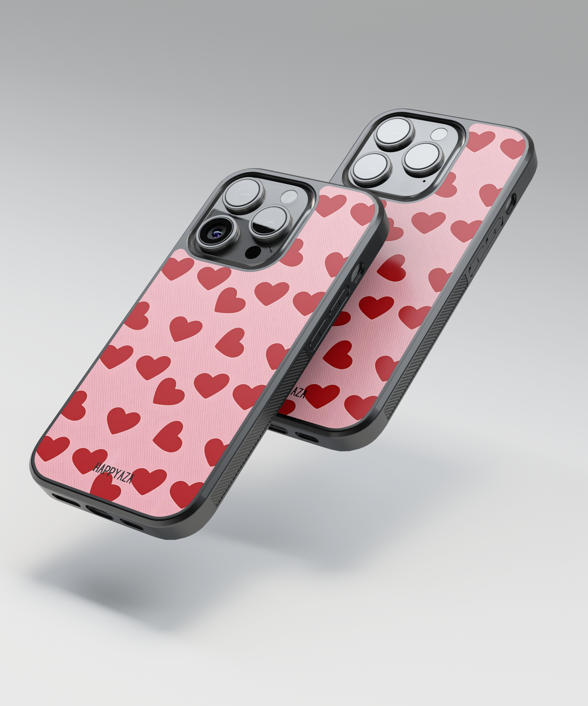Red Heart Designer Phone Case – Happyaza - Main Image