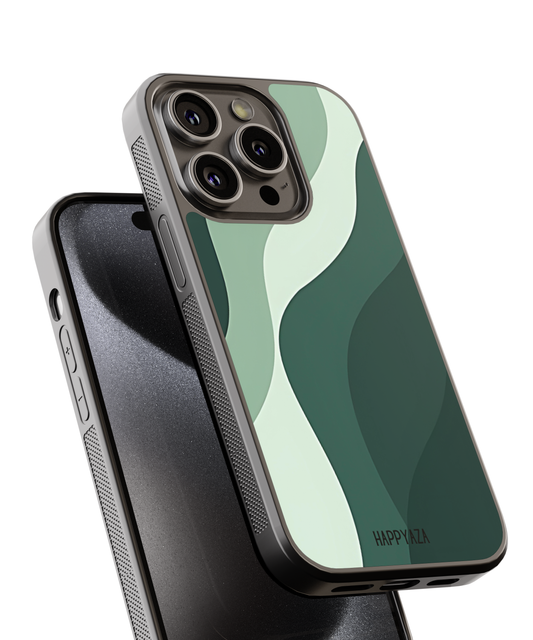 Sage Green Swirl  Designer Phone  Case