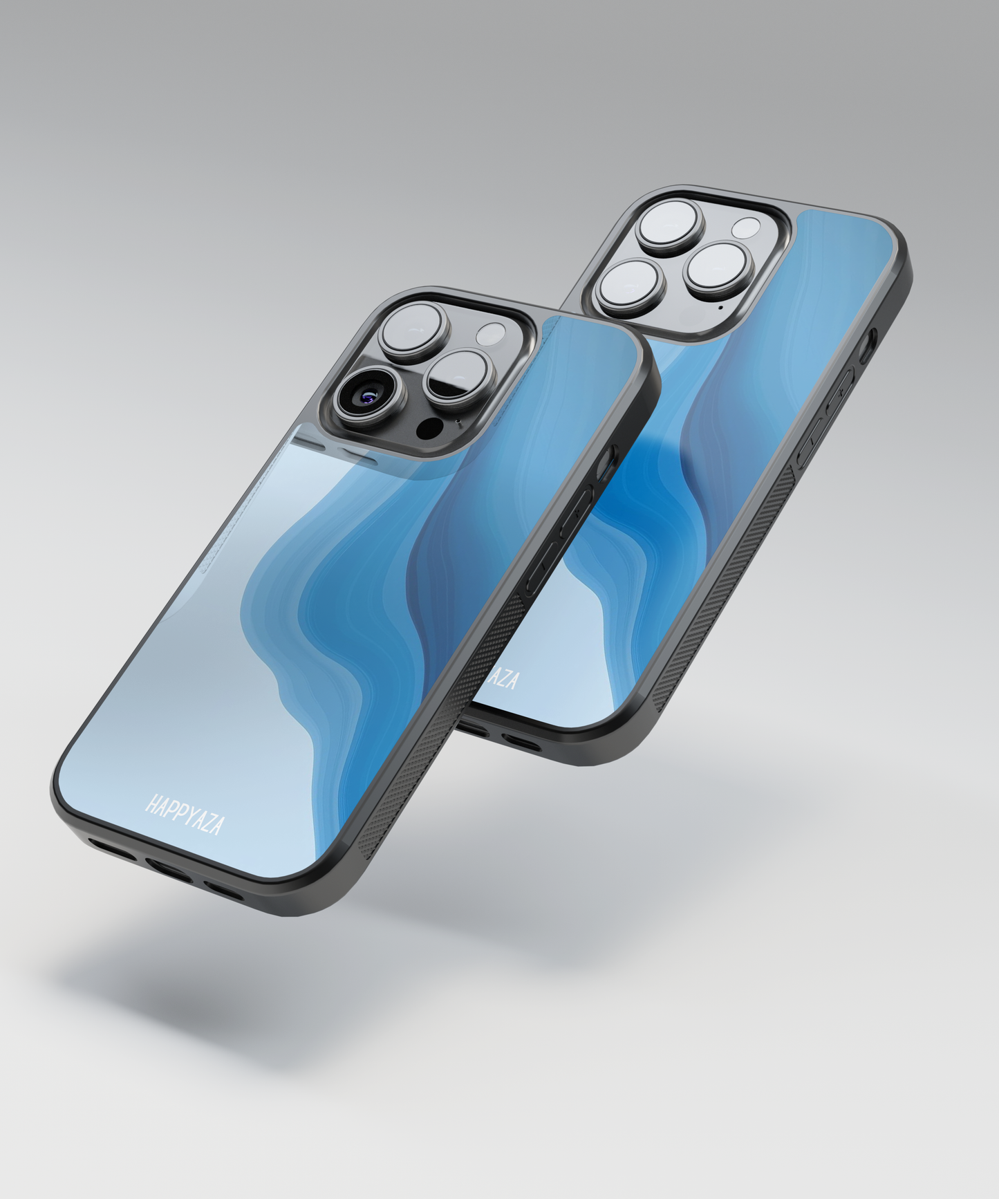 Sea Blue Drip Designer Phone Case