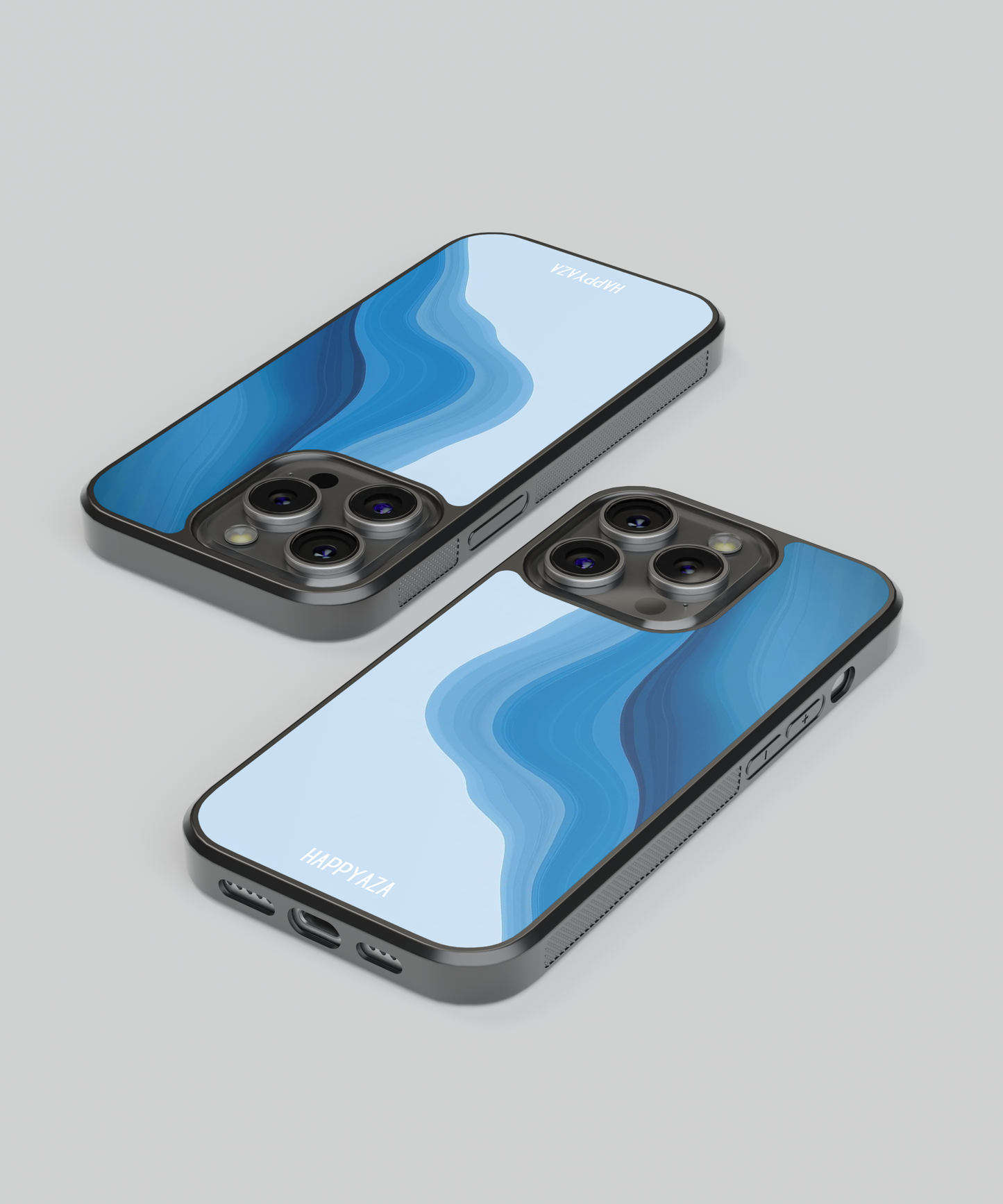 Sea Blue Drip Designer Phone Case