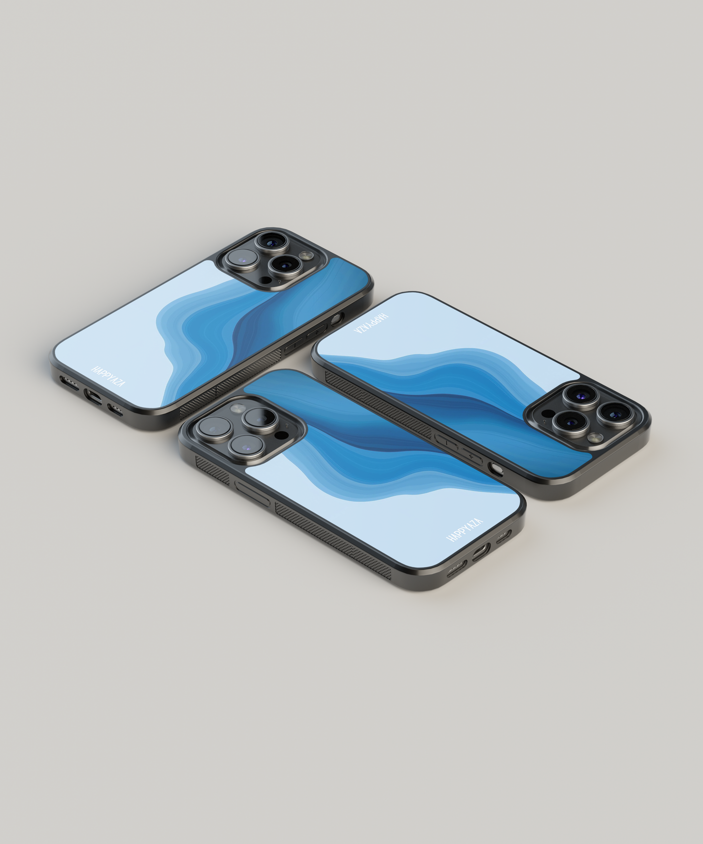 Sea Blue Drip Designer Phone Case