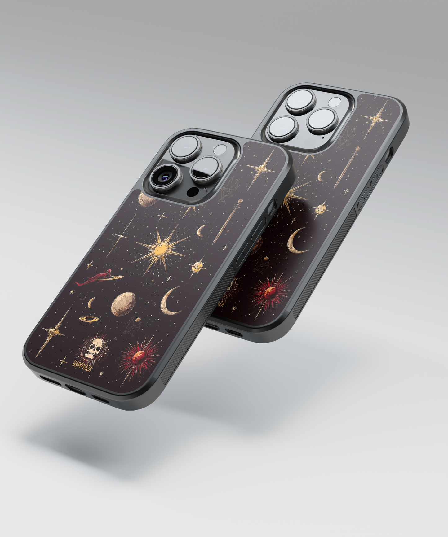 Mystic Moon and Stars Designer Phone Case