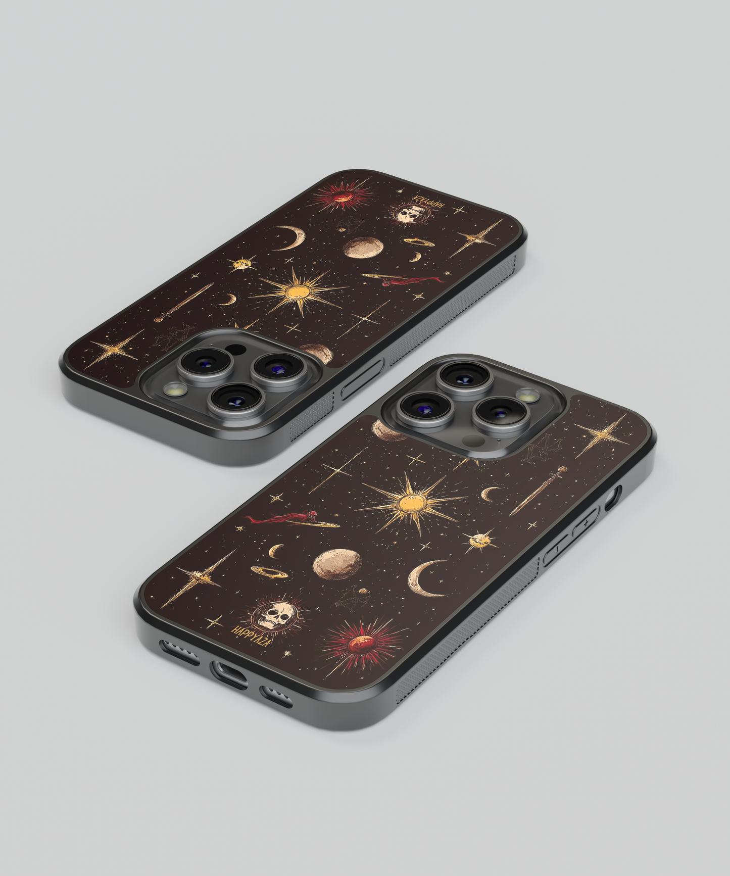 Mystic Moon and Stars Designer Phone Case