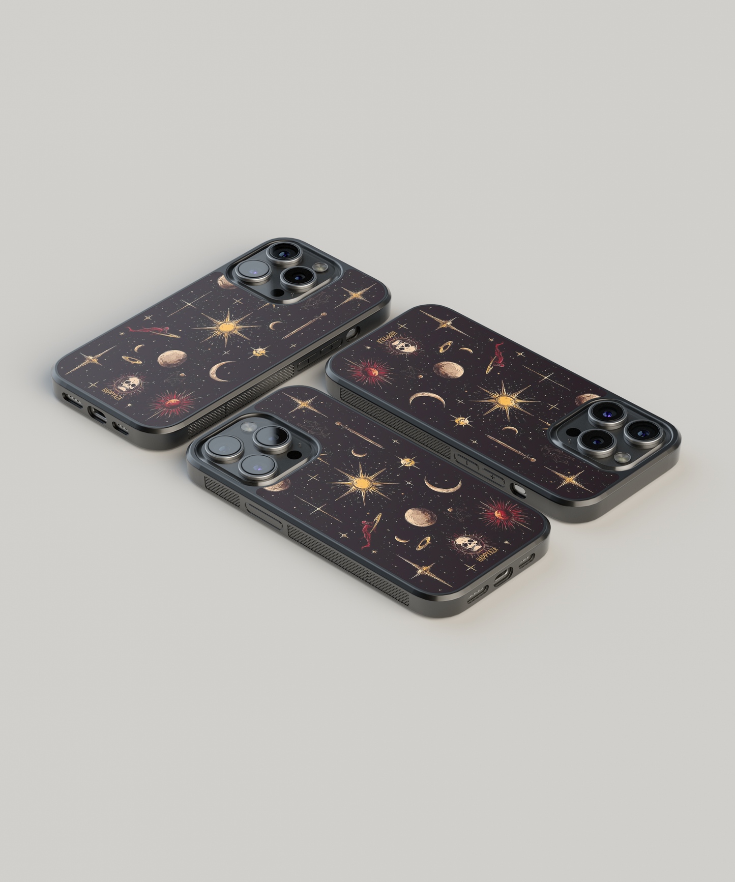 Mystic Moon and Stars Designer Phone Case