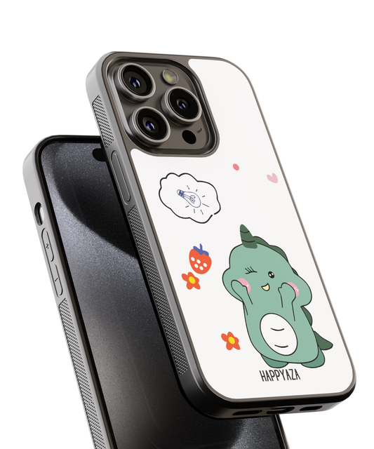 Sweet Dinosaur Designer Phone Glass Case