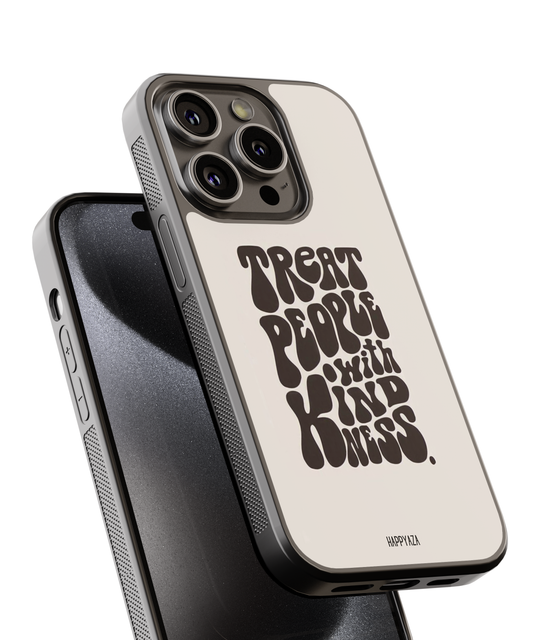 Treat People With Kindness Designer Phone Case