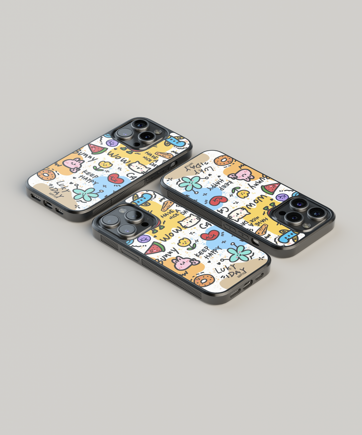 Keep Happy Designer Phone Case