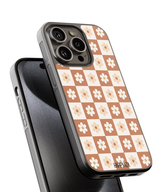 Flower Checker Designer Phone  Case