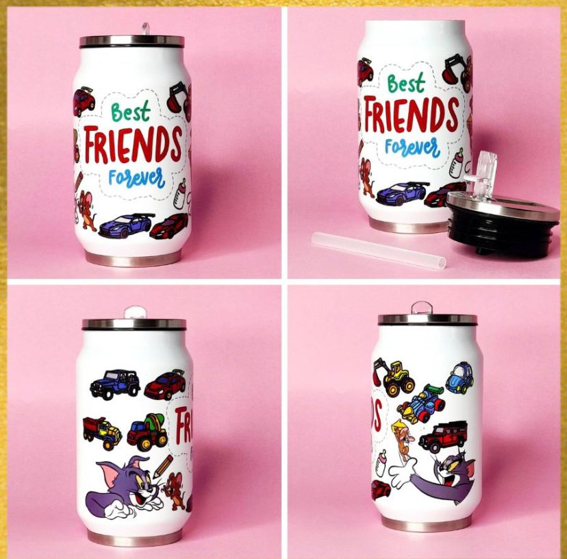 Best Friends Stainless Steel Can